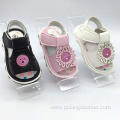 cute baby girl pu shoes sandals